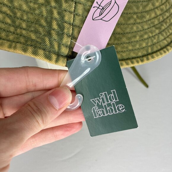 Wild Fable Women's Green Sunflower Bucket Hat New - Picture 8 of 10